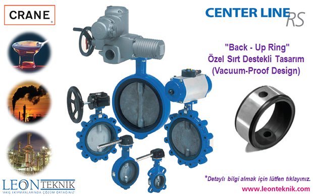 Centerline RS Vacuum-Proof Kelebek Vanalar